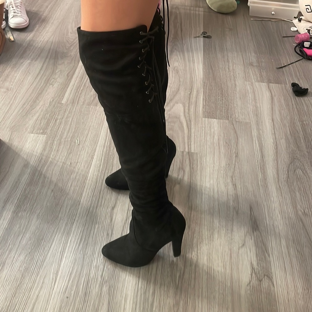 Thigh high heels